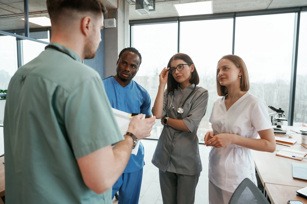 The Problem: The Wound Care Margin Trap is Already Here - Medical professionals discussing wound care